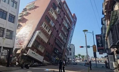 Alcanzó 7.2 grados terremoto en Taiwán; 9 muertos